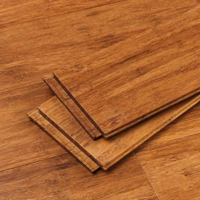 Plancher en bambou naturel de solide de couleur de café pour les meubles à la maison de parc de Decking
