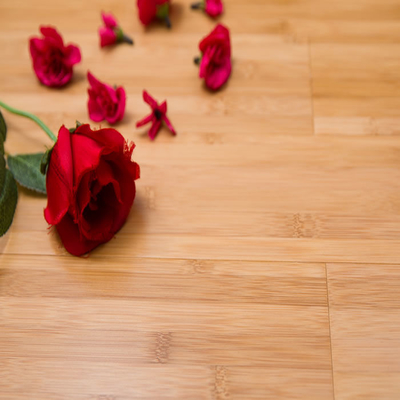 plancher en bois naturel de plancher en bambou solide extérieur lisse de 15mm