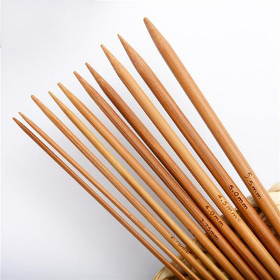 12Pcs a placé les aiguilles de tricotage en bambou légères de circulaire choisit le tricotage aigu pour le tricotage fait main de DIY