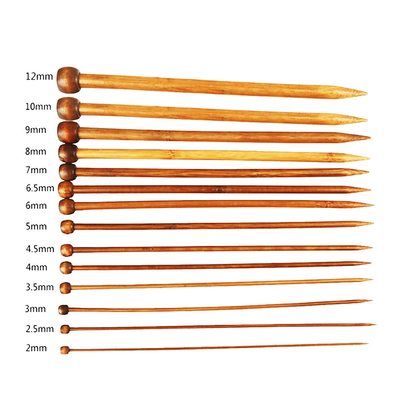 18 tailles ont placé les aiguilles de tricotage en bambou légères de circulaire font du crochet le tricotage principal simple de crochets