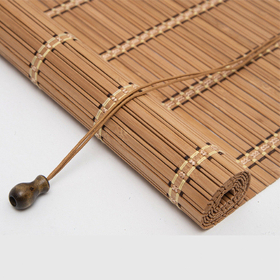 Les rideaux en bambou en abat-jour de rideaux en allumette de preuve de Sun dehors enroulent le style classique