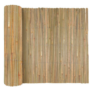 Écran à grille en bambou naturel Privé de l'environnement Clôture à grille en bambou Panneau à grille pour balcon