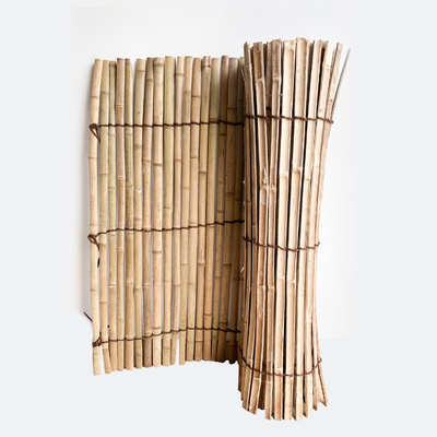 Des rouleaux de clôture à écran extérieur en bambou, en gros, en bambou naturel, en gros, en usine du Vietnam