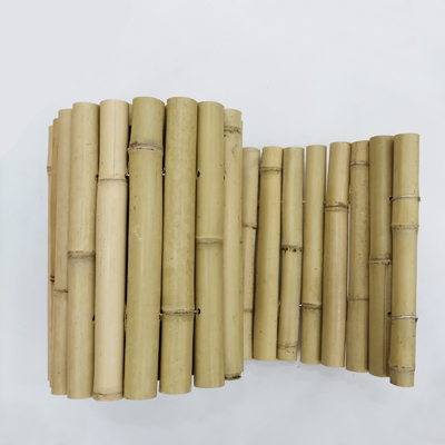Clôture courte en bambou bordure de paysage extérieur bordure décorative flexible