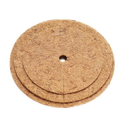 Mat protecteur d'arbre en fibre de coco pour le disque de couverture de plante