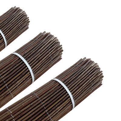 Écran de clôture de protection de la vie privée de saule naturel pour balcon extérieur