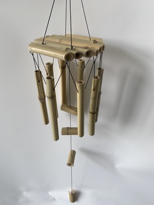 Chimes de vent en bambou avec une tonalité étonnante pour le jardin