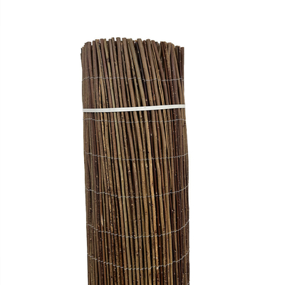 Rameau de protection de la vie privée de saule naturel pour balcon extérieur patio écologique