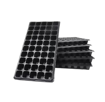 Plateau de semis en plastique, plateau de germination de pépinière pour les plantes et les semences