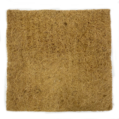 Rouleau de tapis en fibre naturelle d'extérieur de taille personnalisée en gros, tapis de culture en fibre de coco