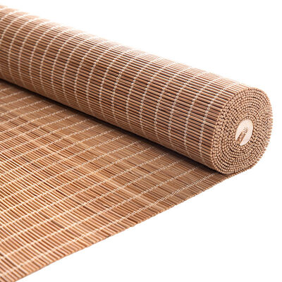 Rideaux traditionnels en bambou tissé