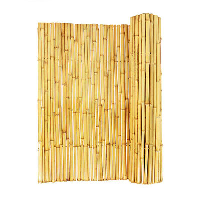 Rouleau de clôture en bambou naturel, imperméable et durable, pour jardin et aménagement paysager