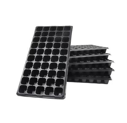 Plateau de semis en plastique, plateau de germination de pépinière pour les plantes et les semences