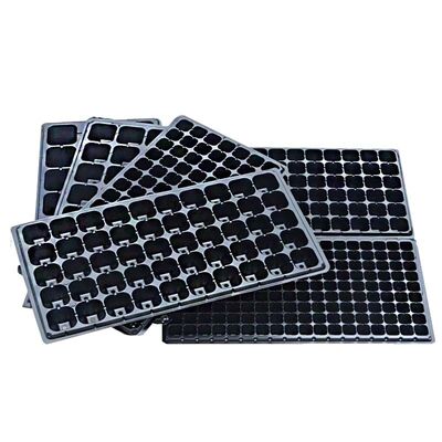 Plateau de semis en plastique, plateau de germination de pépinière pour les plantes et les semences