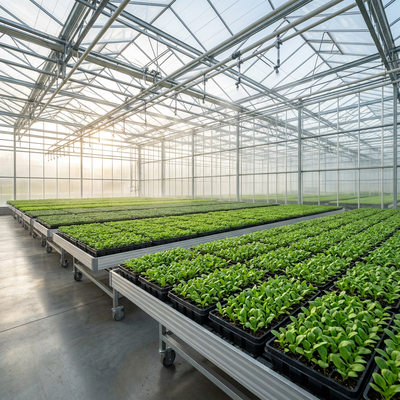 Plateau de semis en plastique, plateau de germination de pépinière pour les plantes et les semences