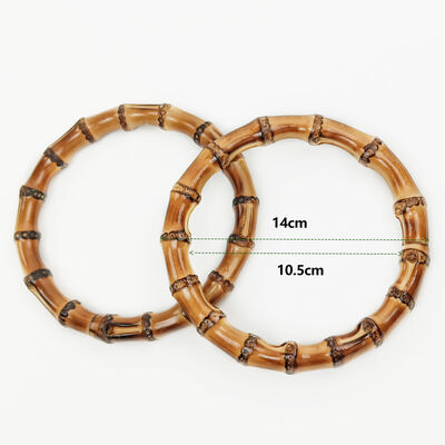 Matériau brut artisanal à base de racines de bambou naturelles faites à la main pour la décoration de jardin et la décoration intérieure